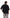 T-Shirt oversize unisex con scollo a V –  Colore nero – 100% cotone premium